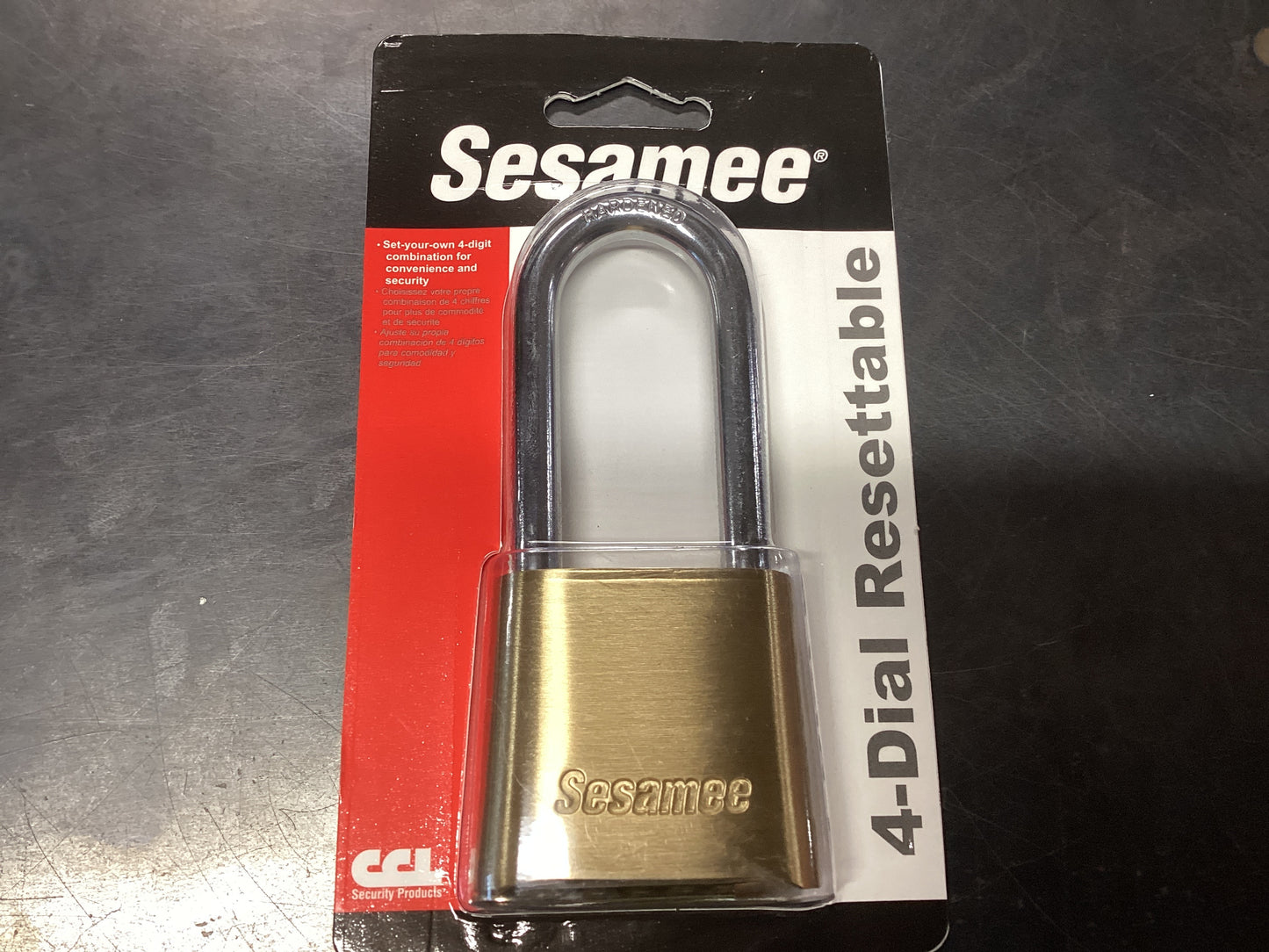 4 Dial Resettable Lock