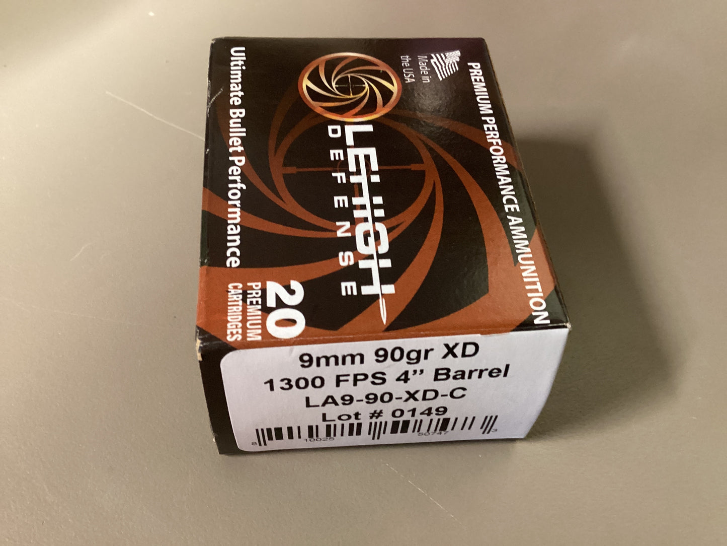 Lehigh 9mm 4” barrel