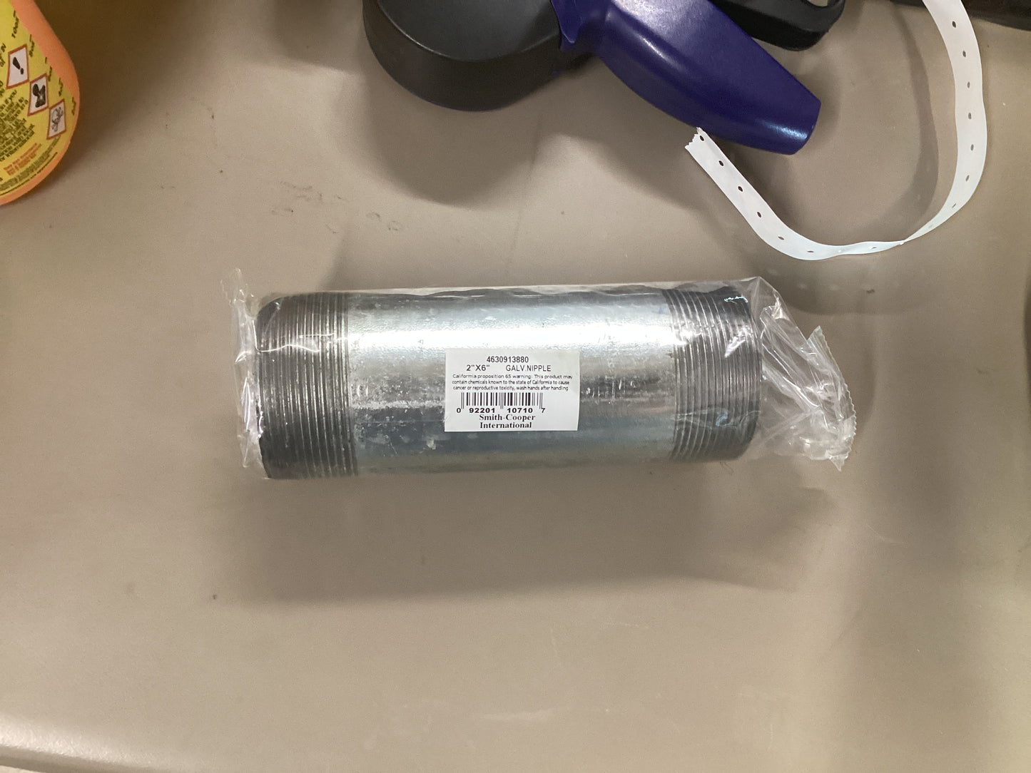 2”x6” Galv Nipple