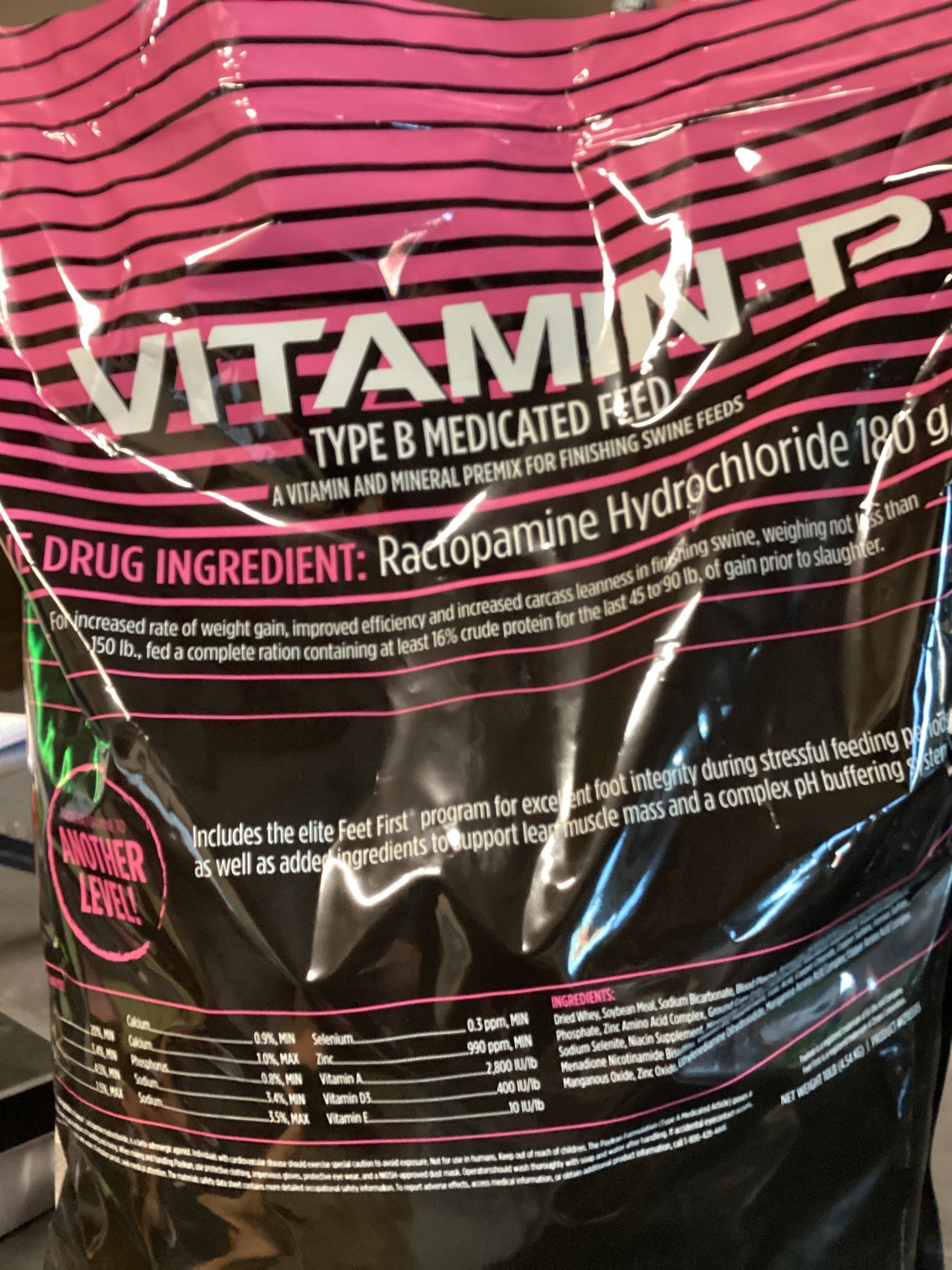 Vitamin P Medicated Feed