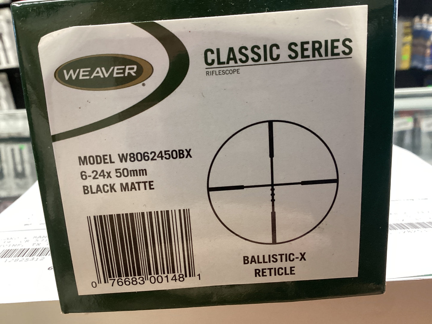 Weaver 6-24x50mm Scope