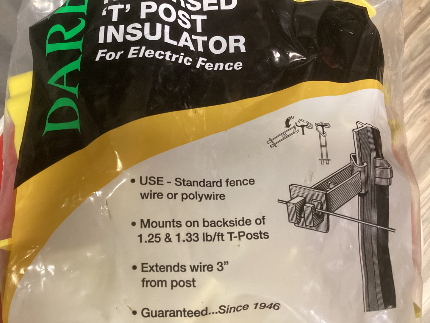Dare Reversed T Post Insulator