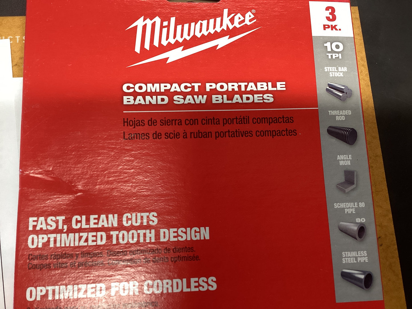 Milwaukee Bancd Saw Blades