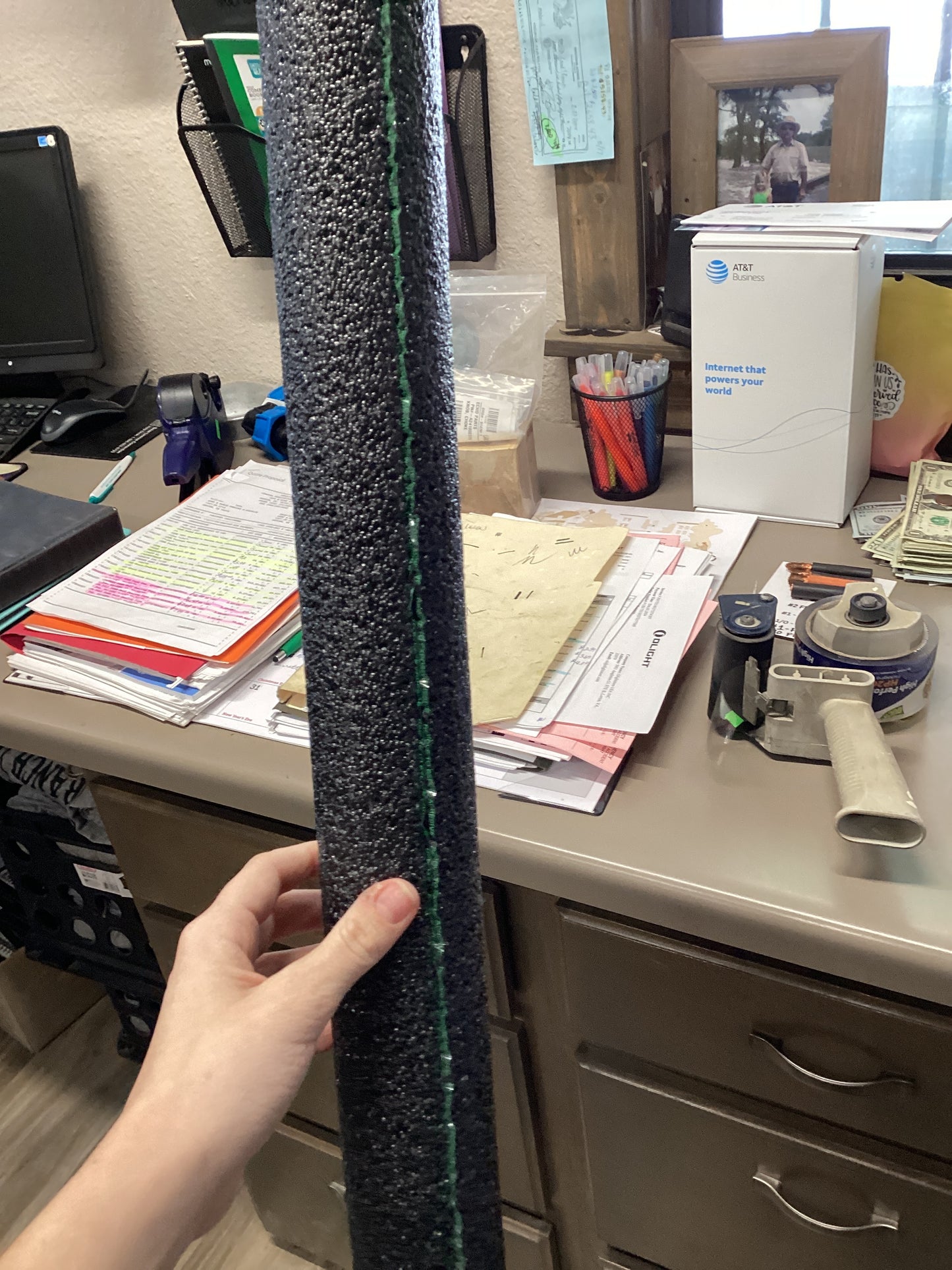 Poly Foam With Strip 1 inch