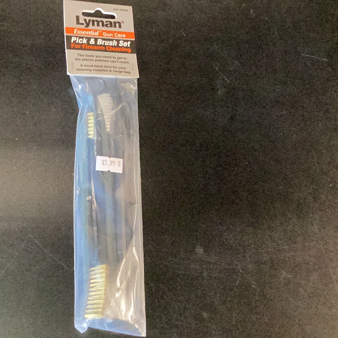 Lyman Pick and Brush Set