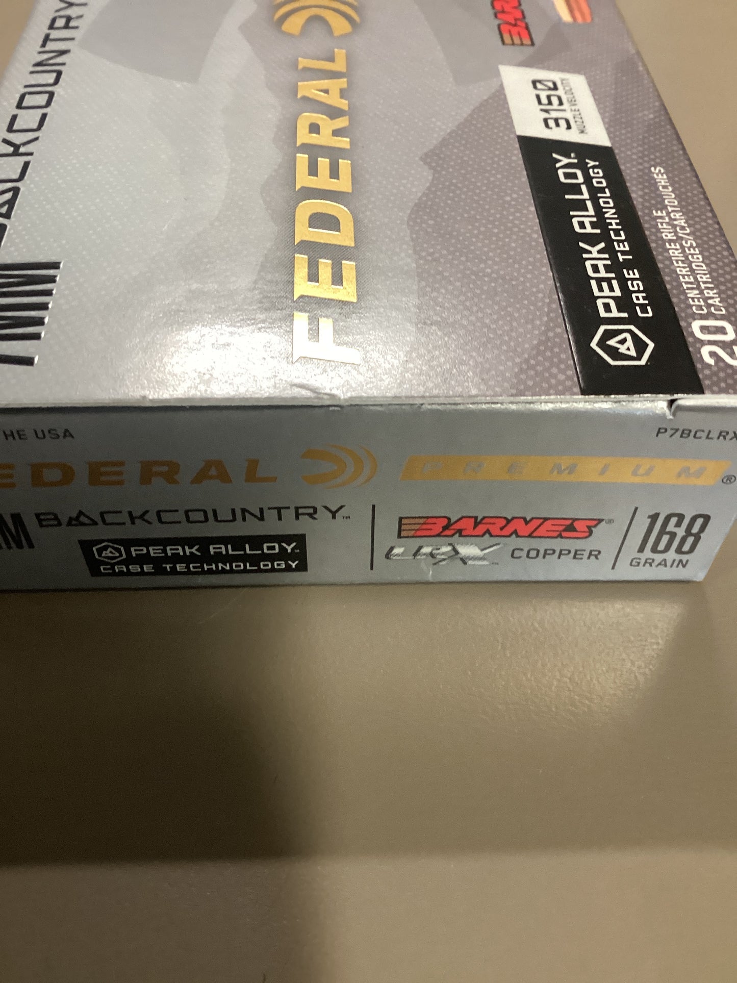 Federal 7MM 168gr