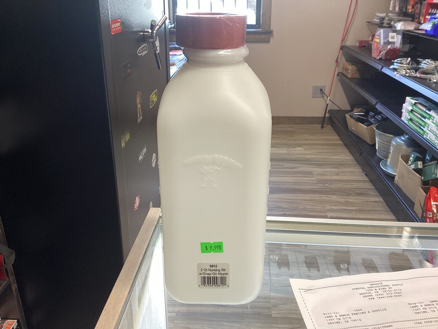 Bottle Calf W/ Snap On Nipple