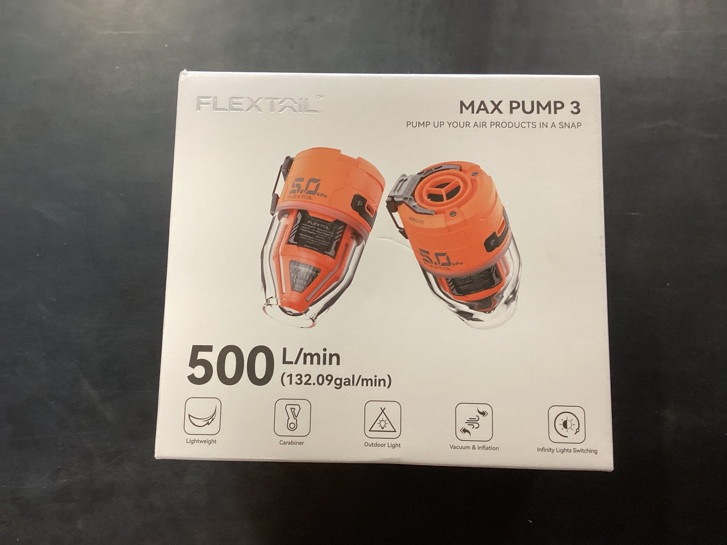 Max Pump 3 Orange