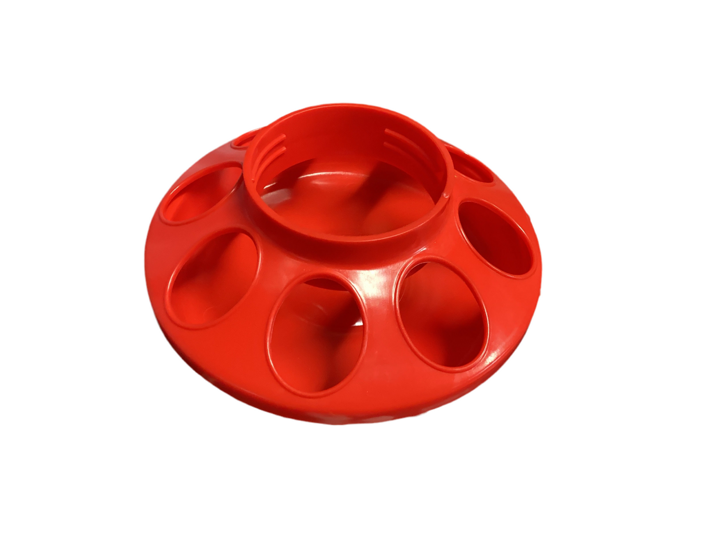1 QT Plastic FDR Base Red
