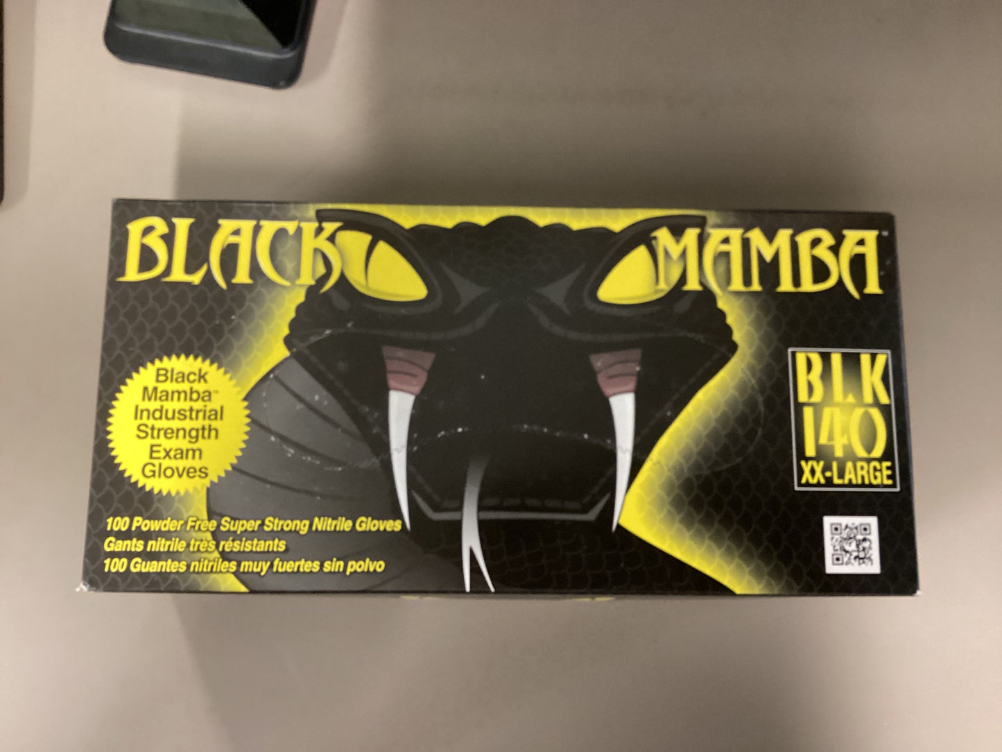 Black Mamba Gloves XXL