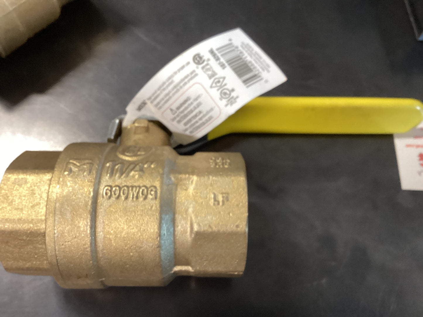 1-1/4 Brass Ball Valve