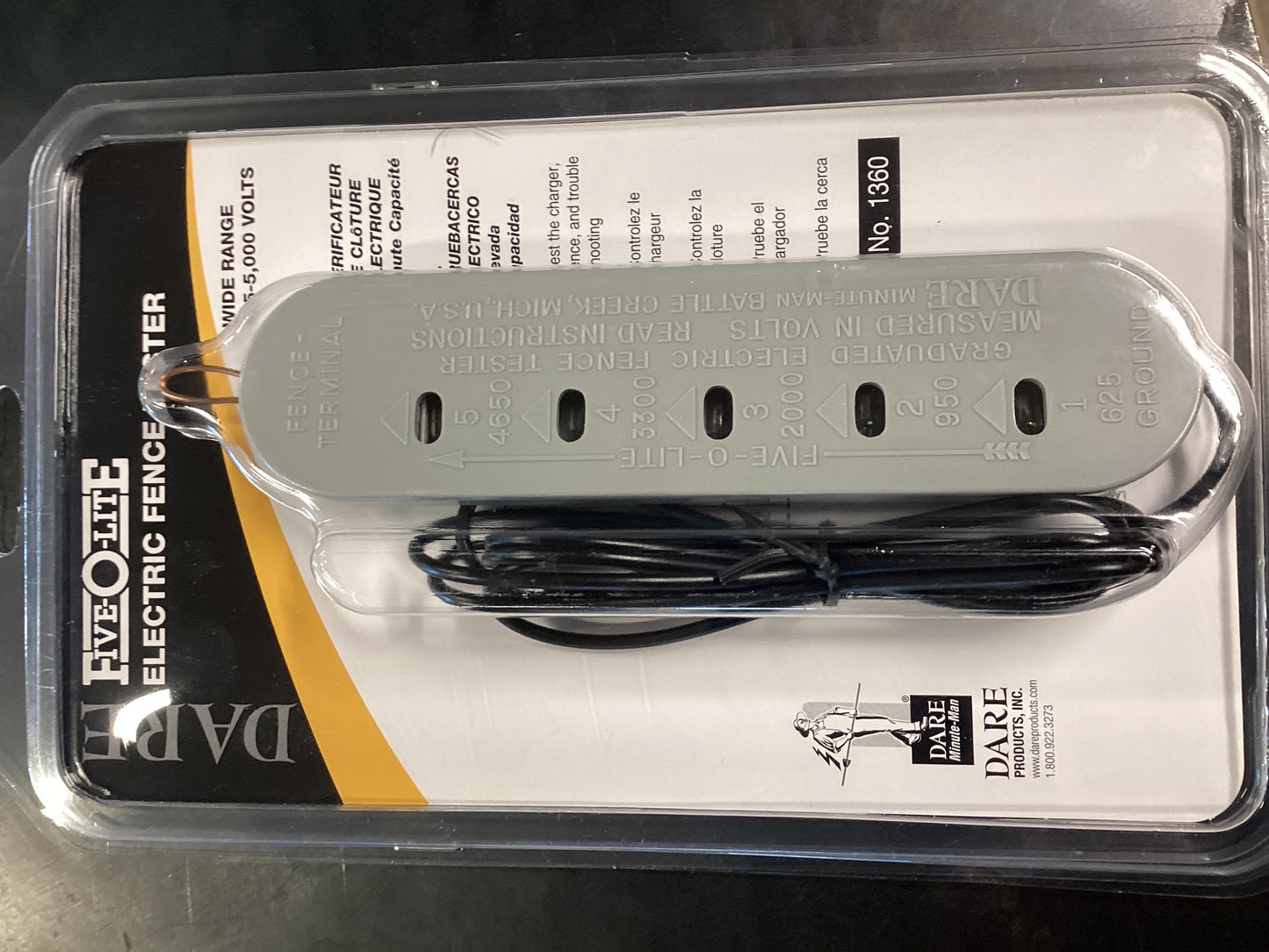 Dare Five O Lite Electric Fence Tester