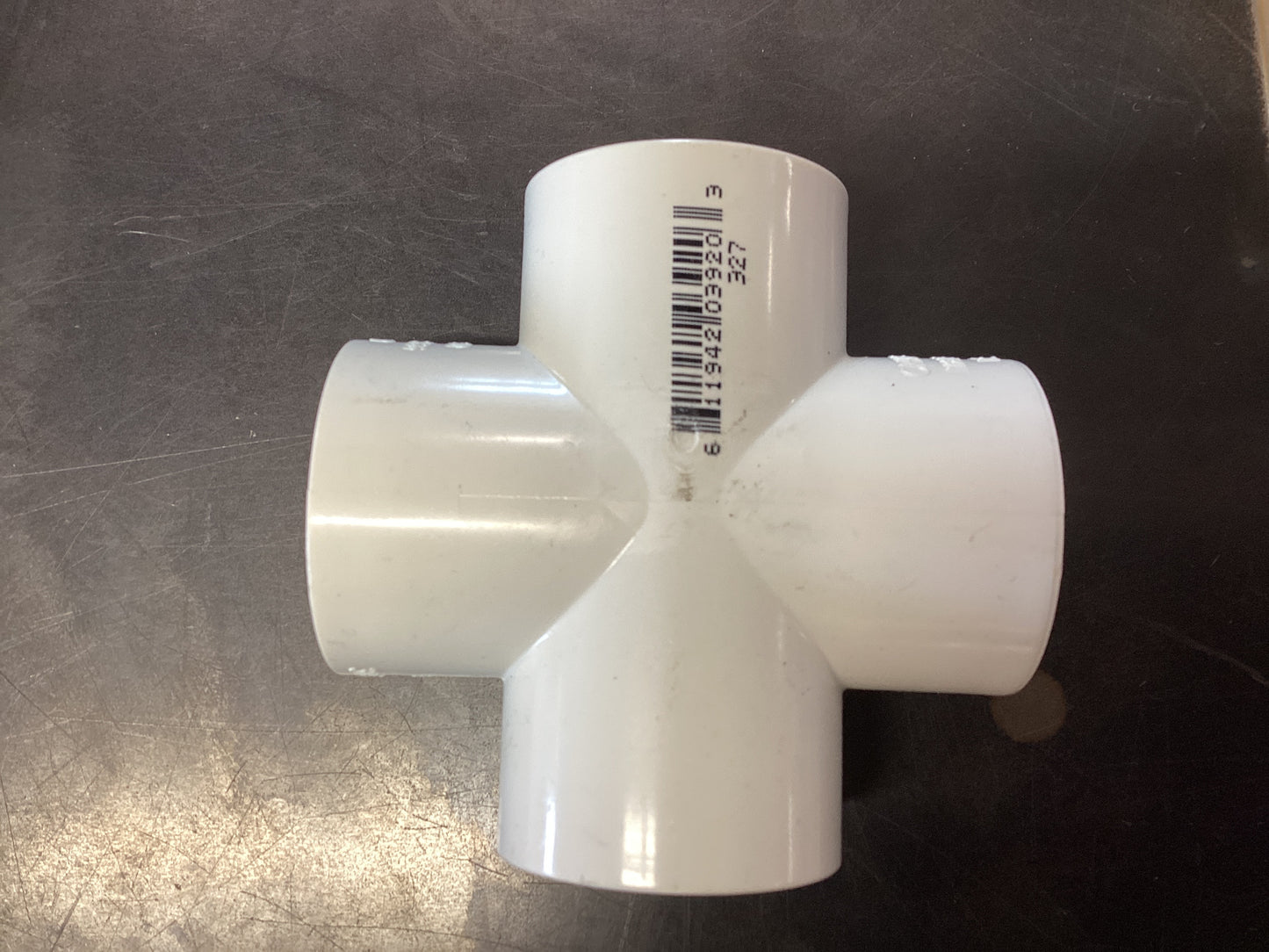 1” PVC Cross