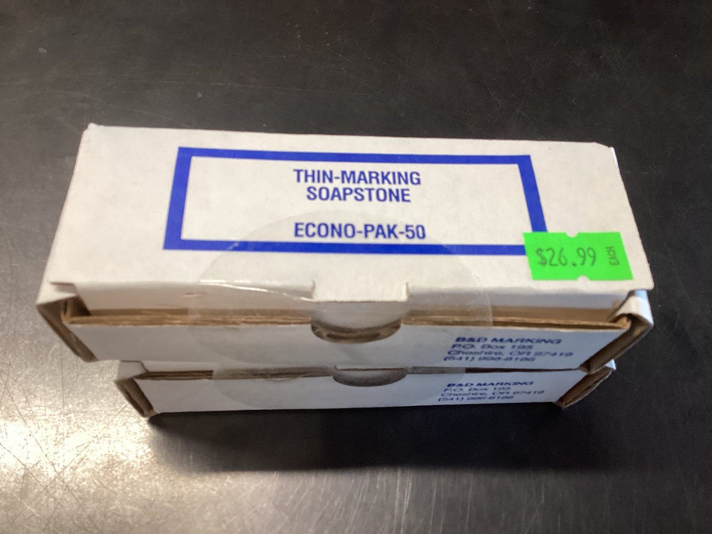 Thin Soapstone Economy Pack 50
