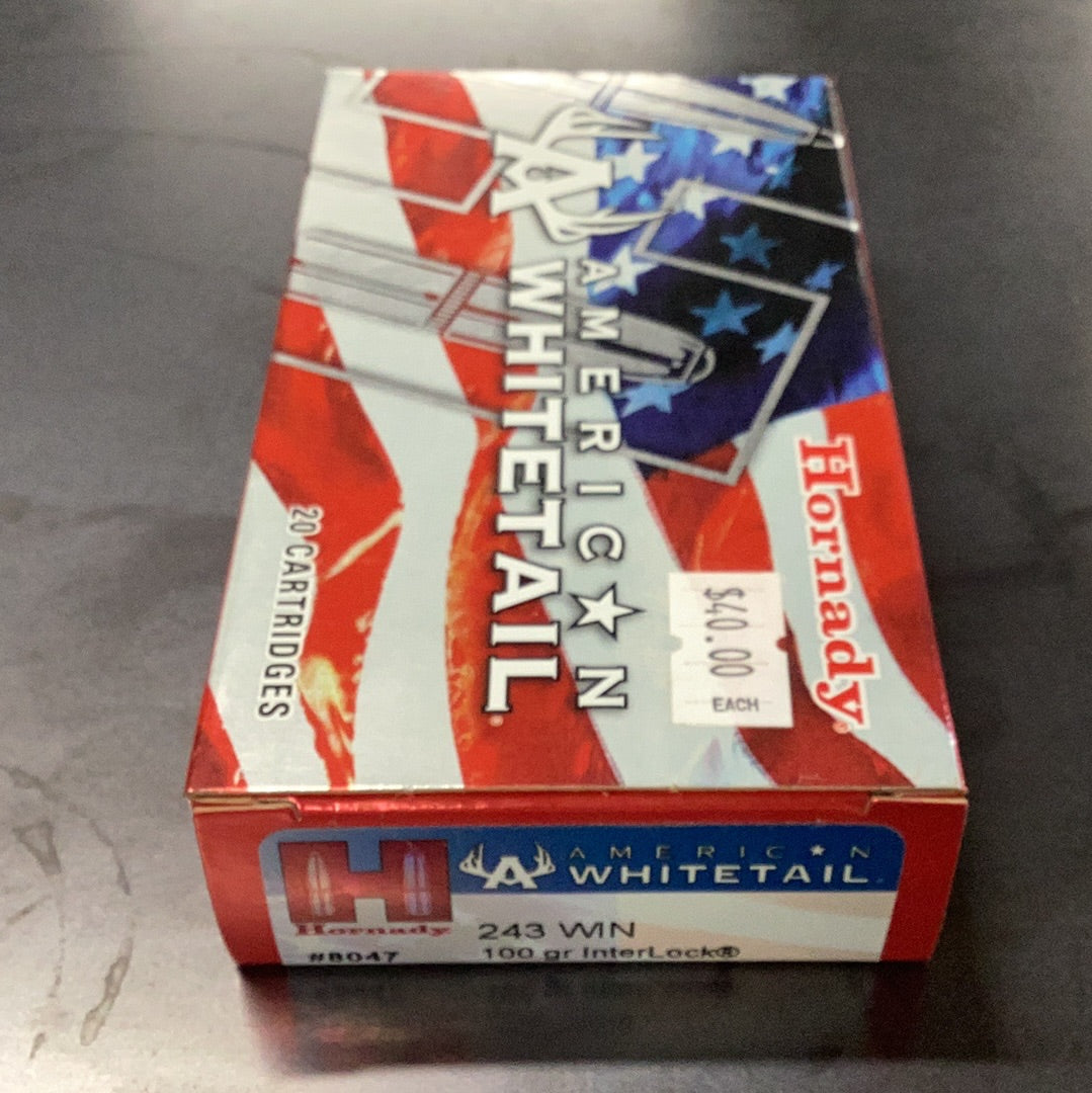 Hornady American Whitetail 243