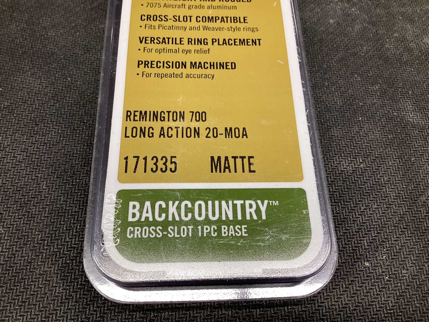 LEUPOLD BACKCOUNTRY Remington 700 Long Action 20-MOA