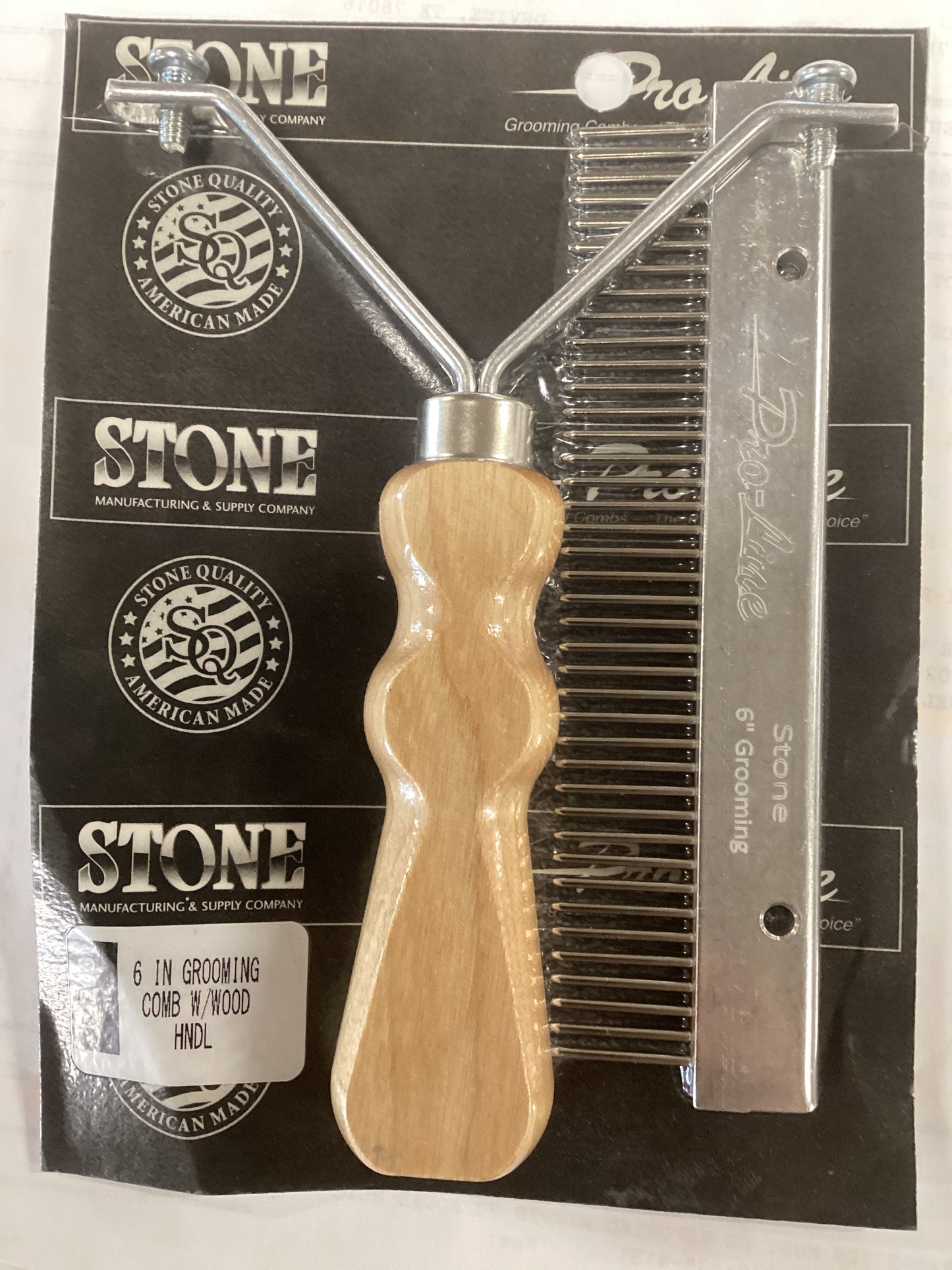 Wooden Handle Groomer