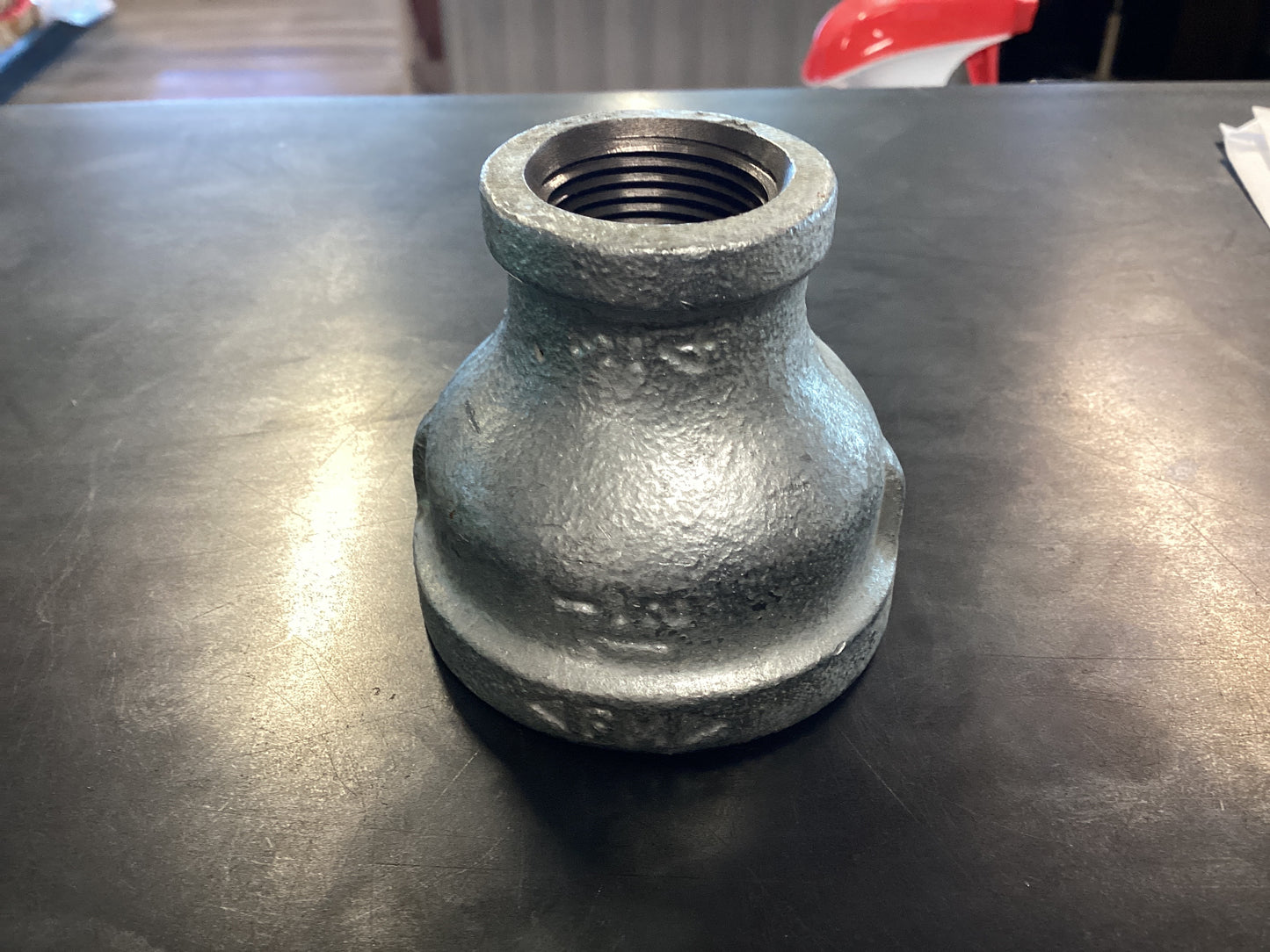 1-1/2”x3/4” Galvanized Coupling PVC