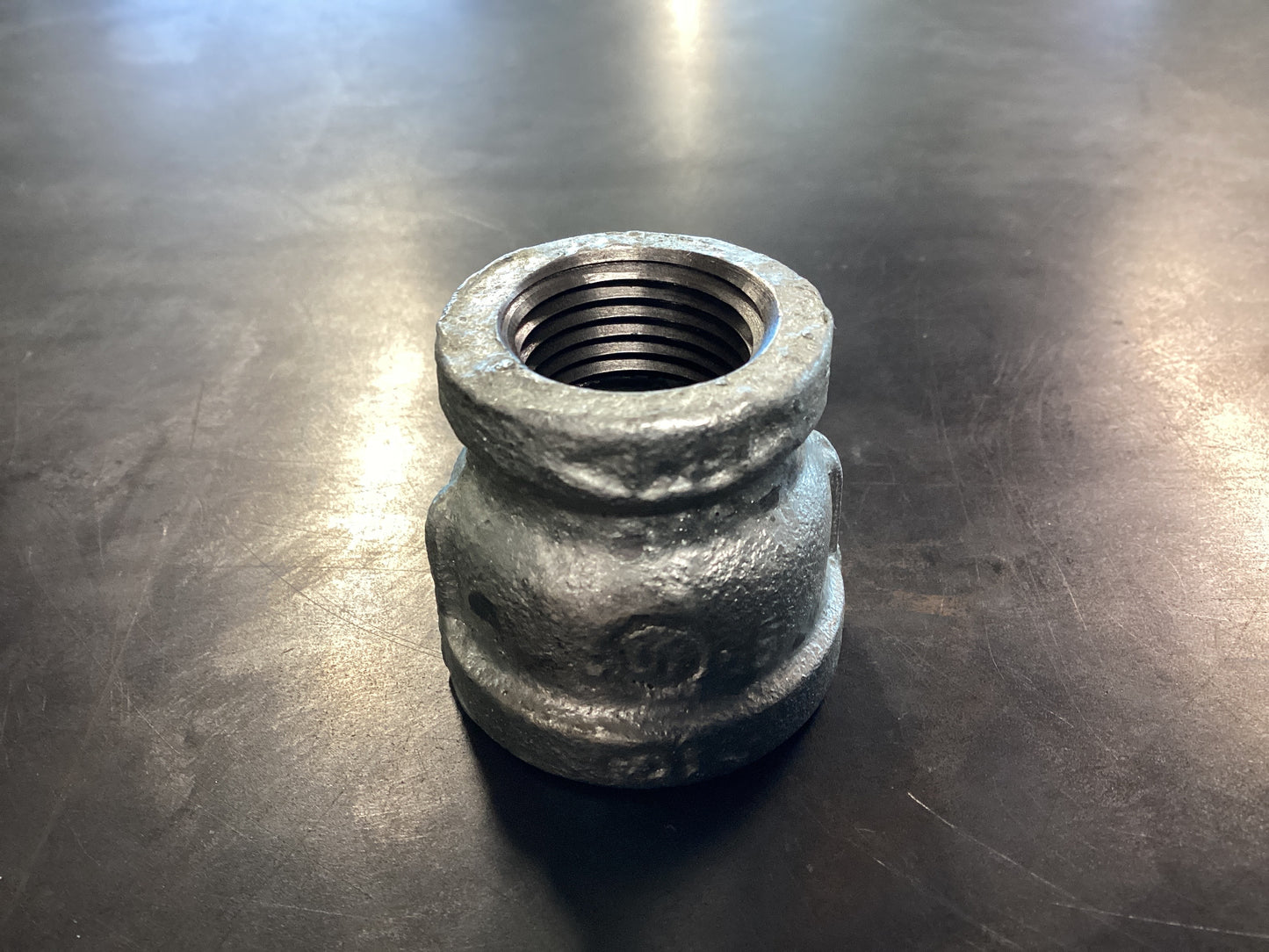 3/4”x1/2” Galvanized Coupling