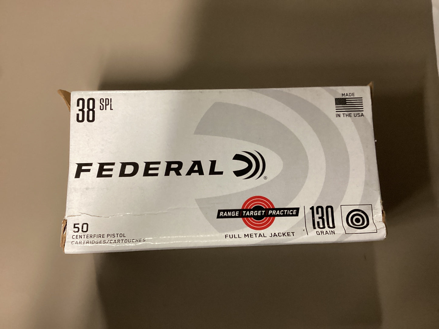 FEDERAL 38SP 130Grain