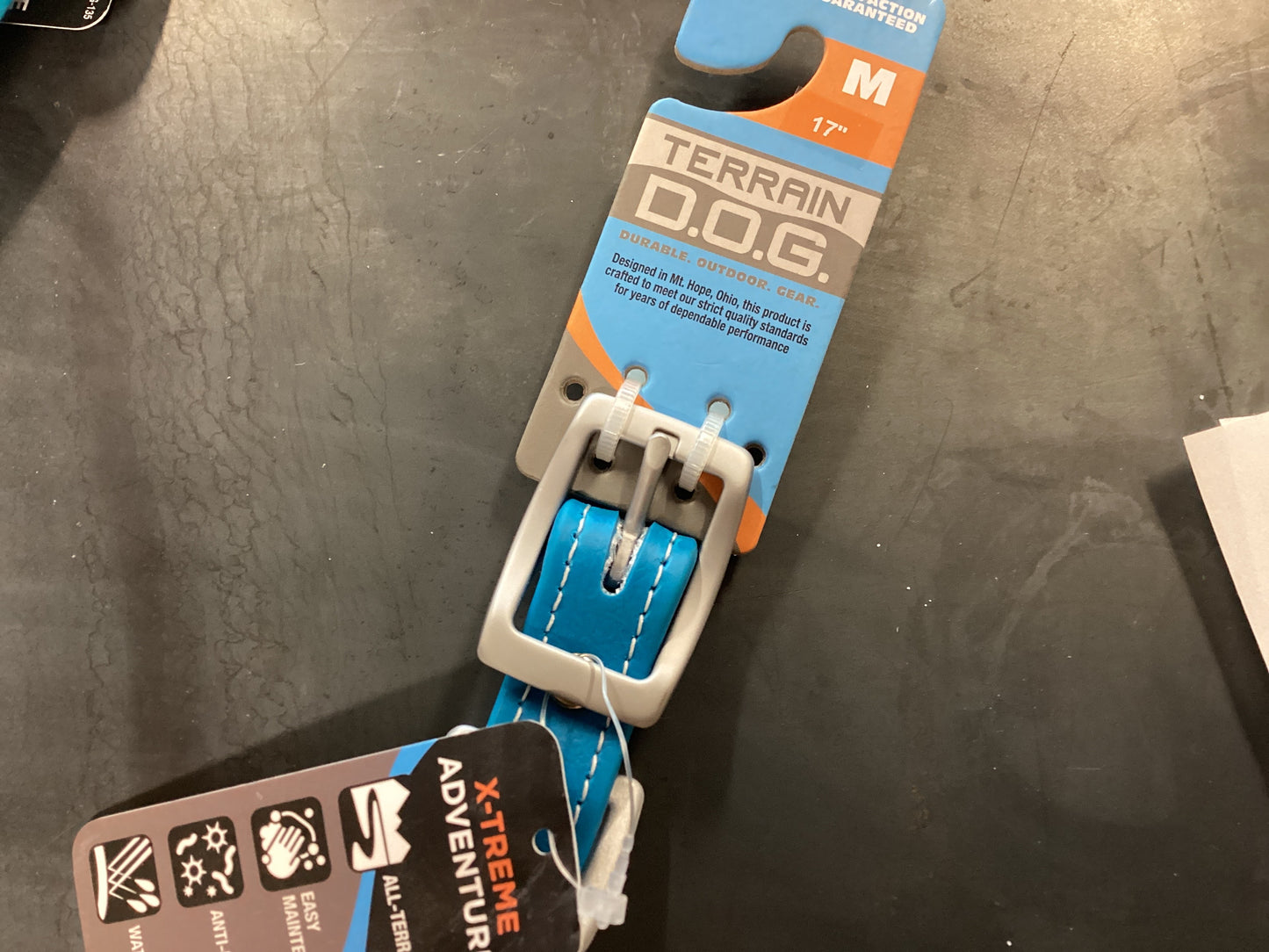 Med 17” Collar Blue