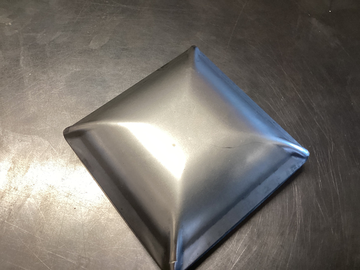 4” Steel Pressed Cap Sq