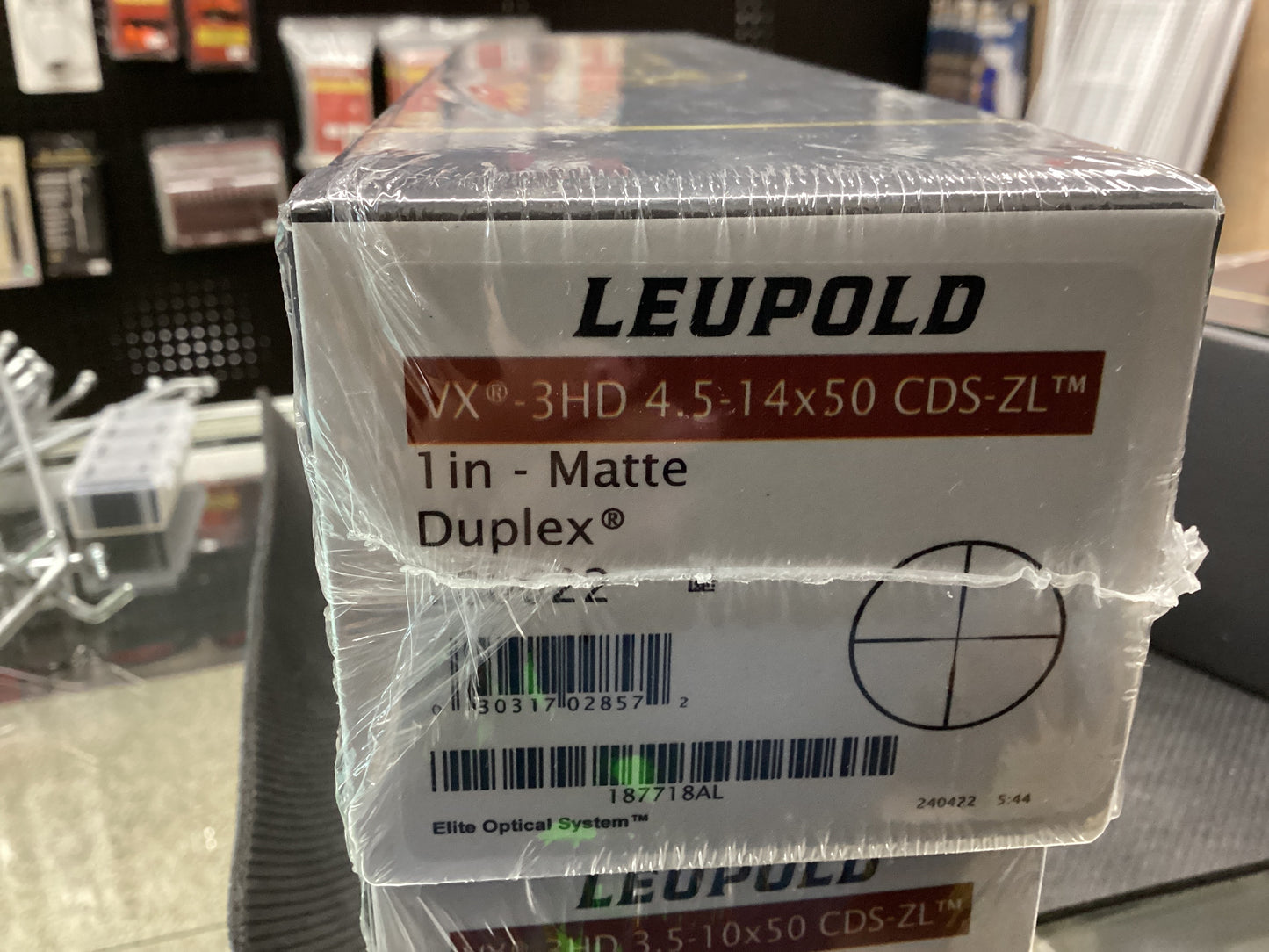 LEUPOLD RIFLE SCOPE 4.5-14 x 50 1” Matte Black