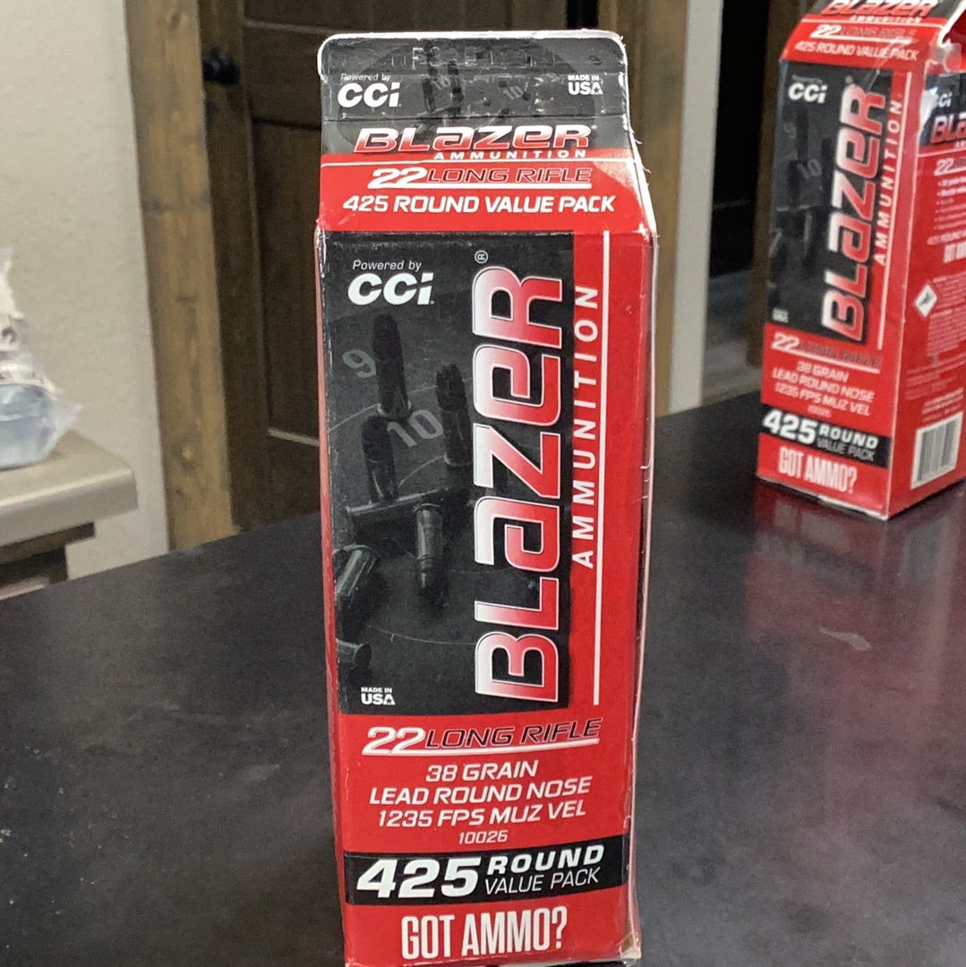 CCI Blazer Rimfire .22LR 38gr