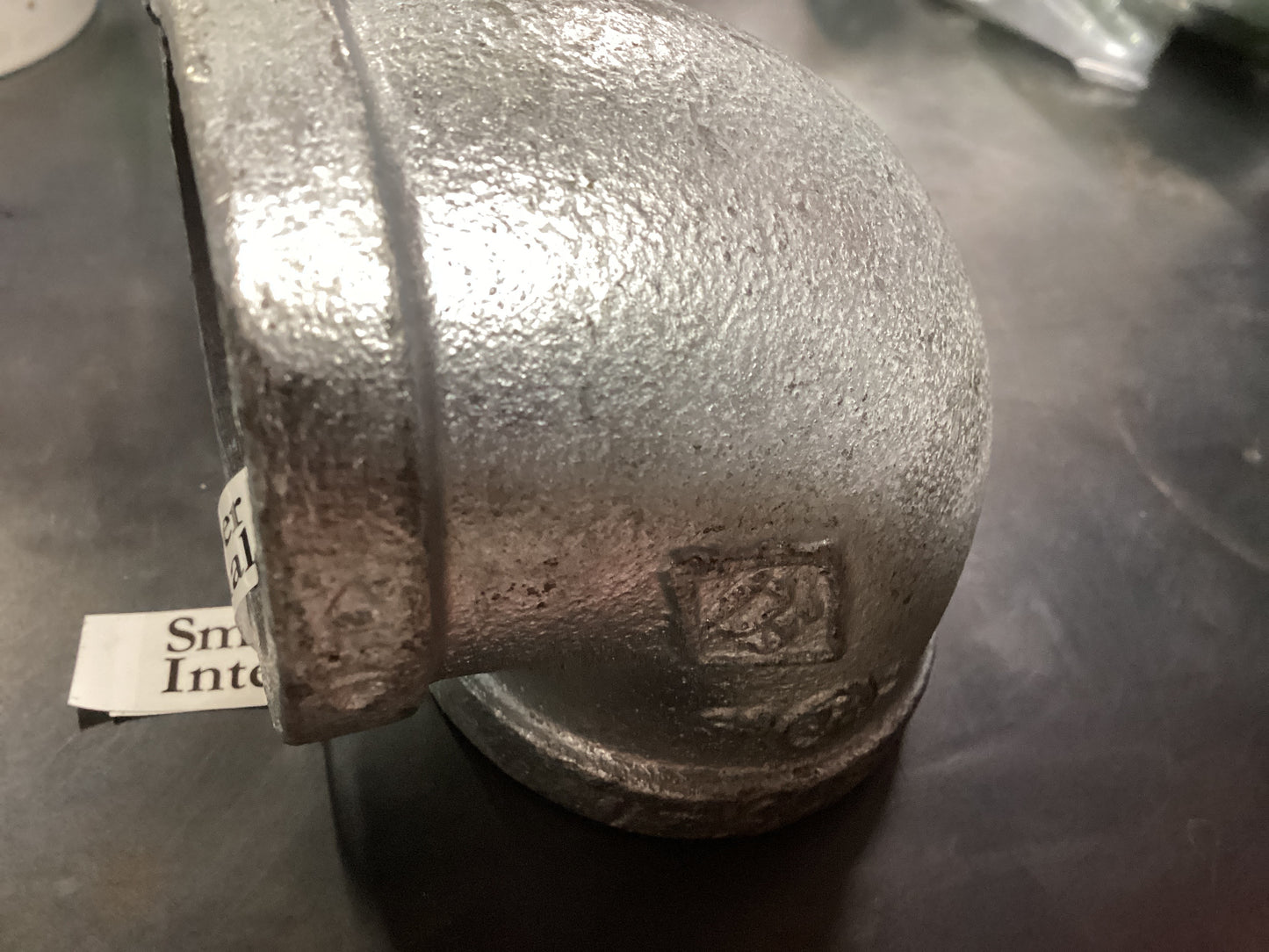1-1/2” Galv Elbow