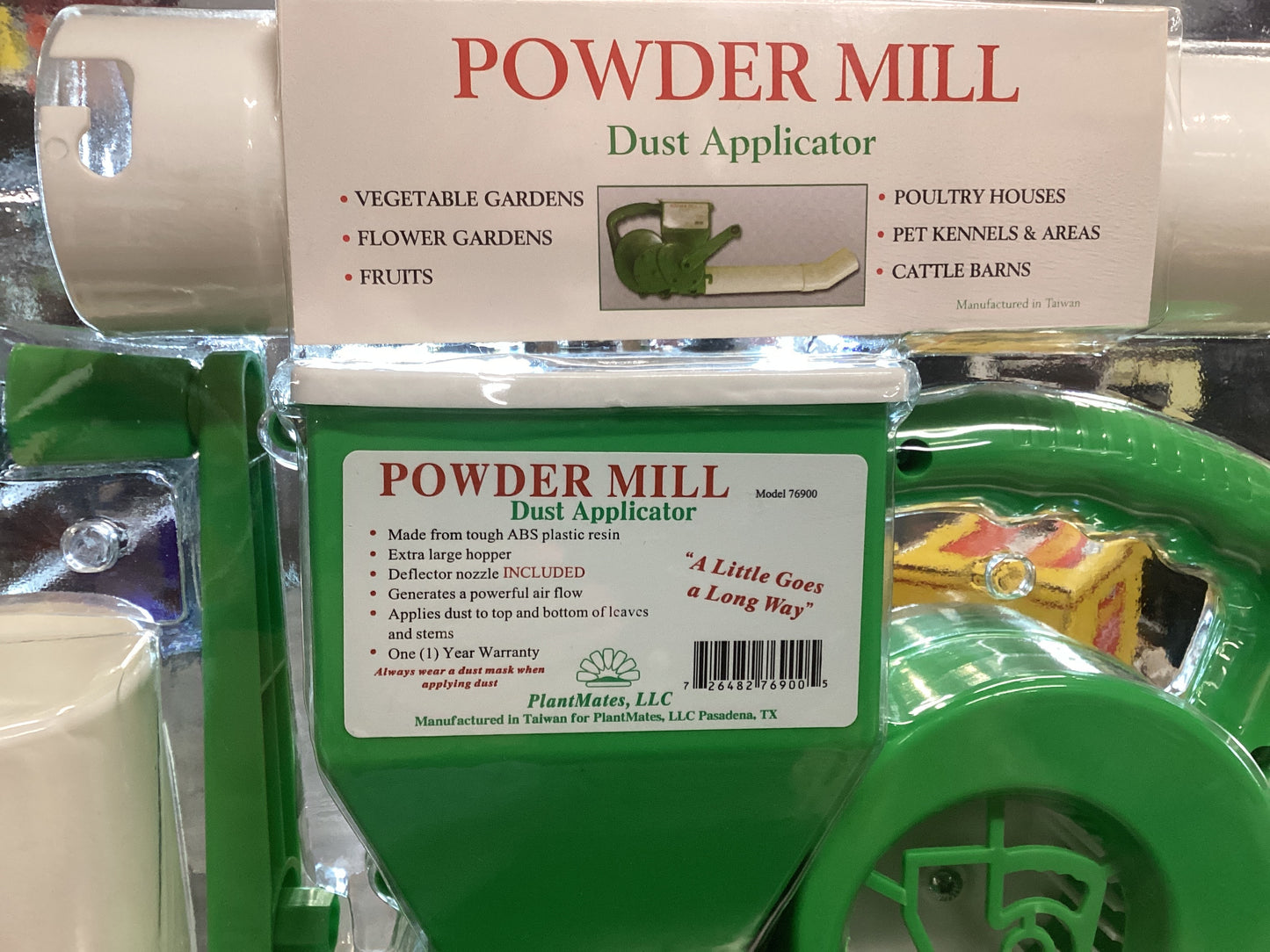 Powder Mill Dust Applicator