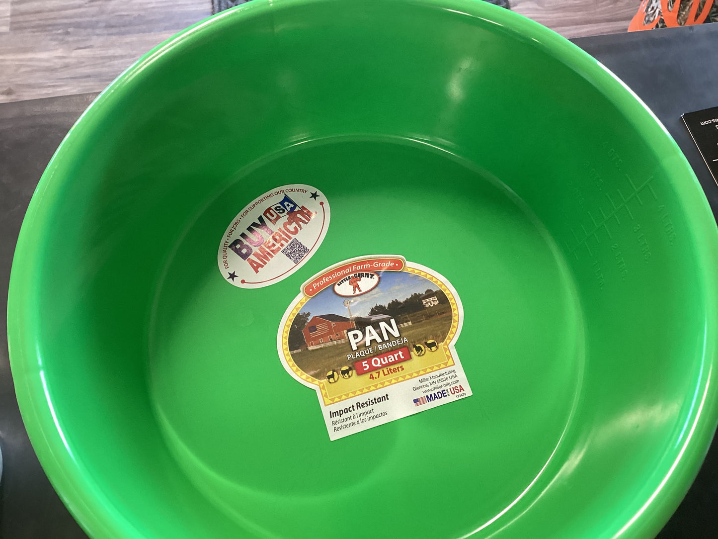 Pan 5 Quart Lime Green