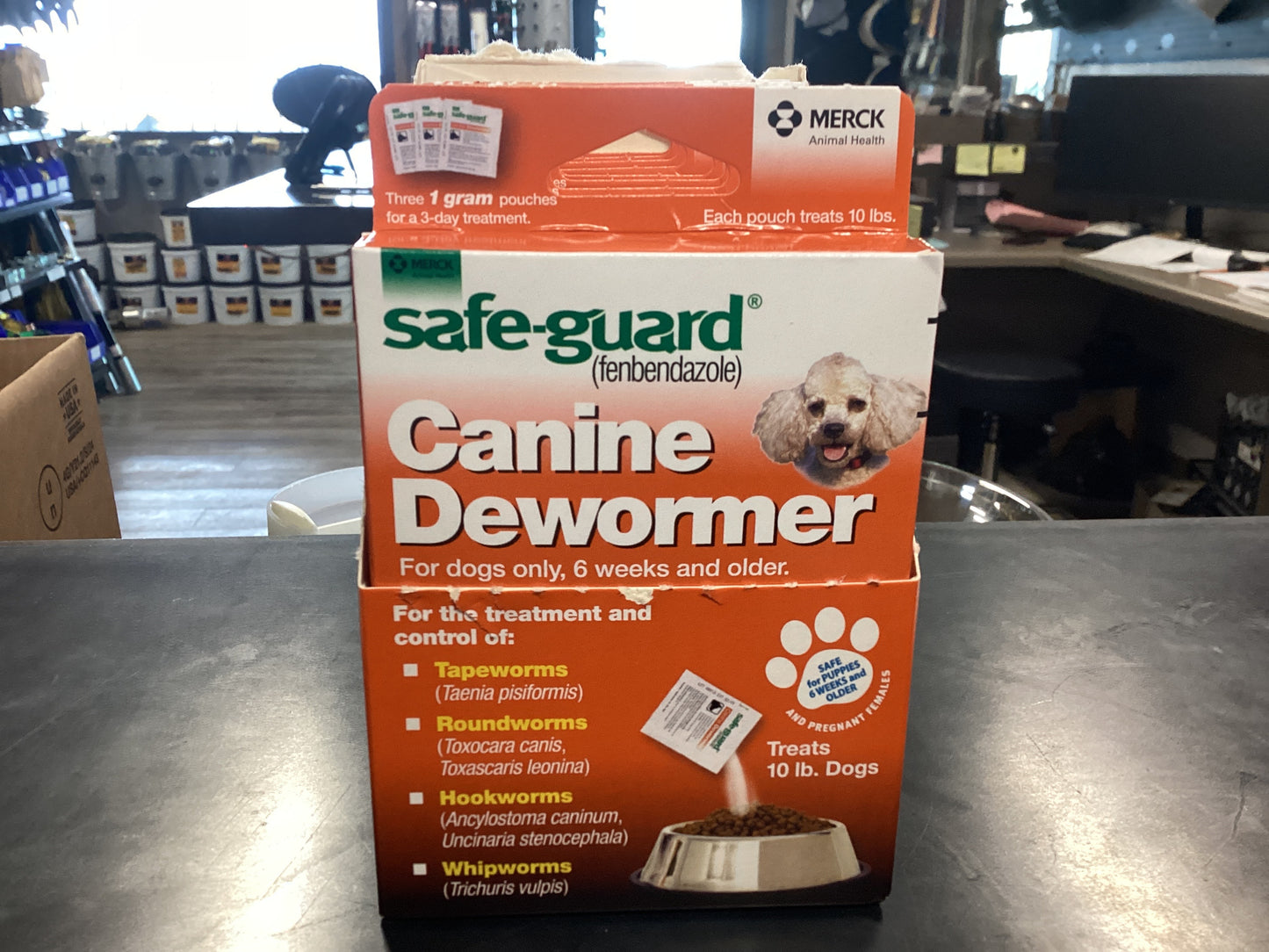 SAFE-GUARD Canine Dewormer 10lb Dogs