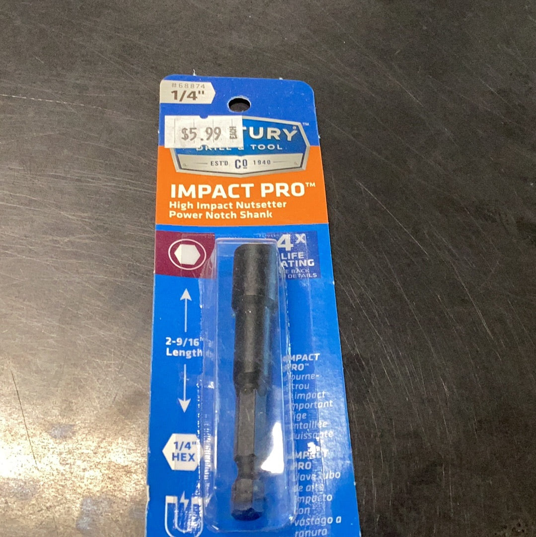 Century 1/4" Impact Pro