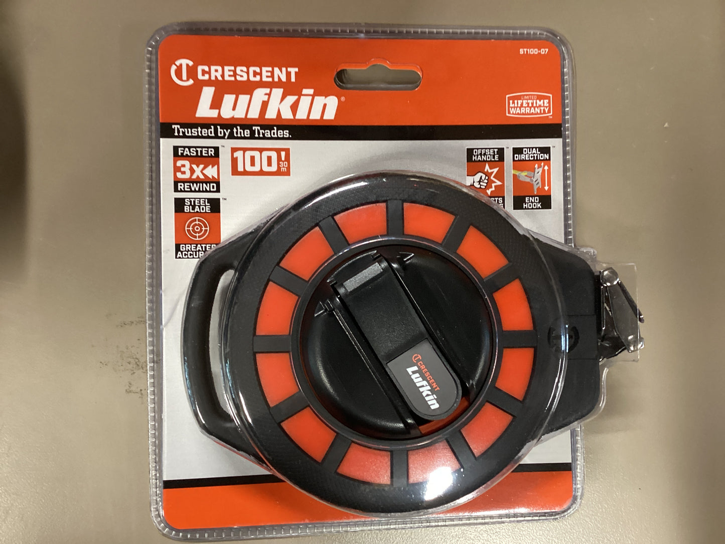 Crescent 100’ Steel Tape