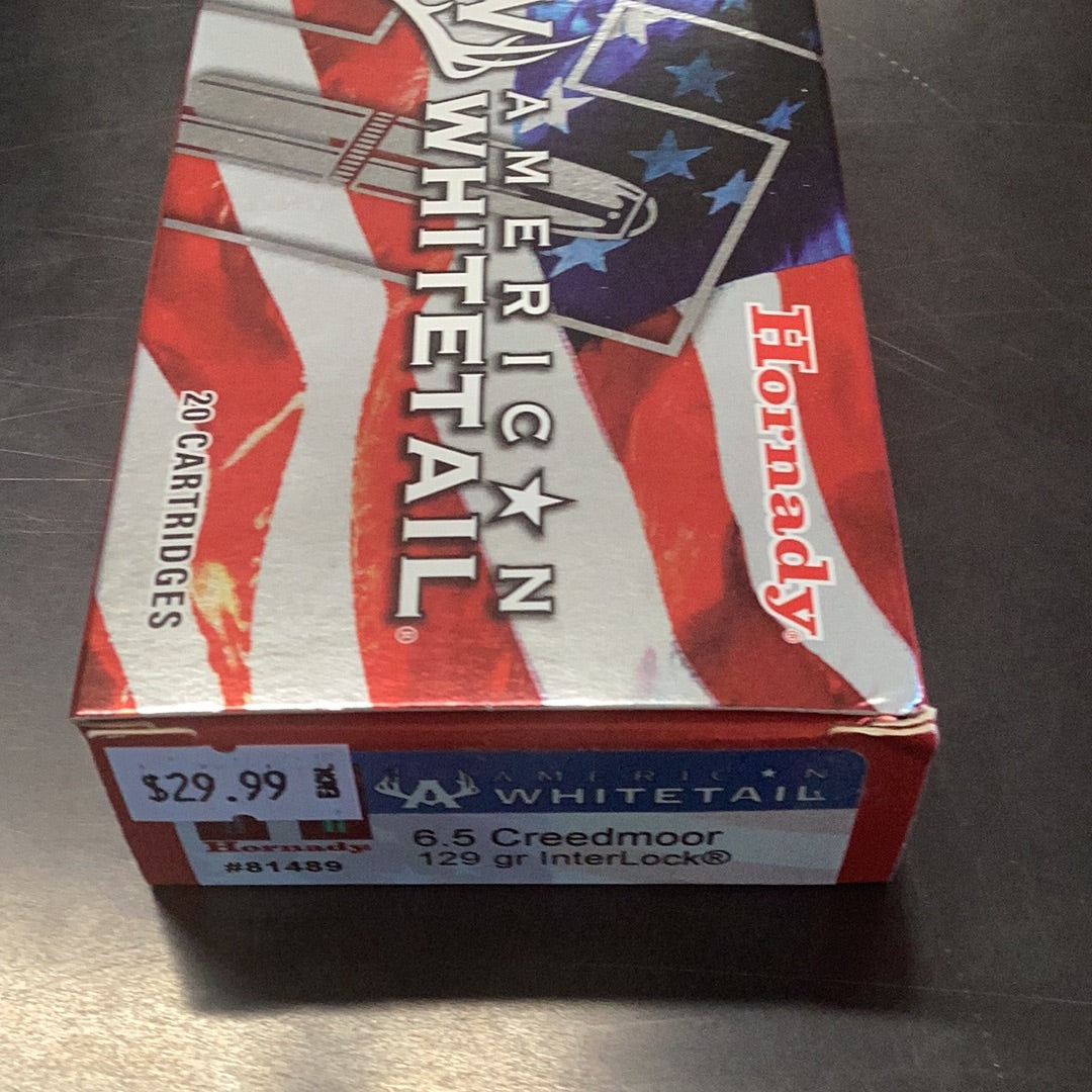 Hornady 6.5 Creedmoor 129gr