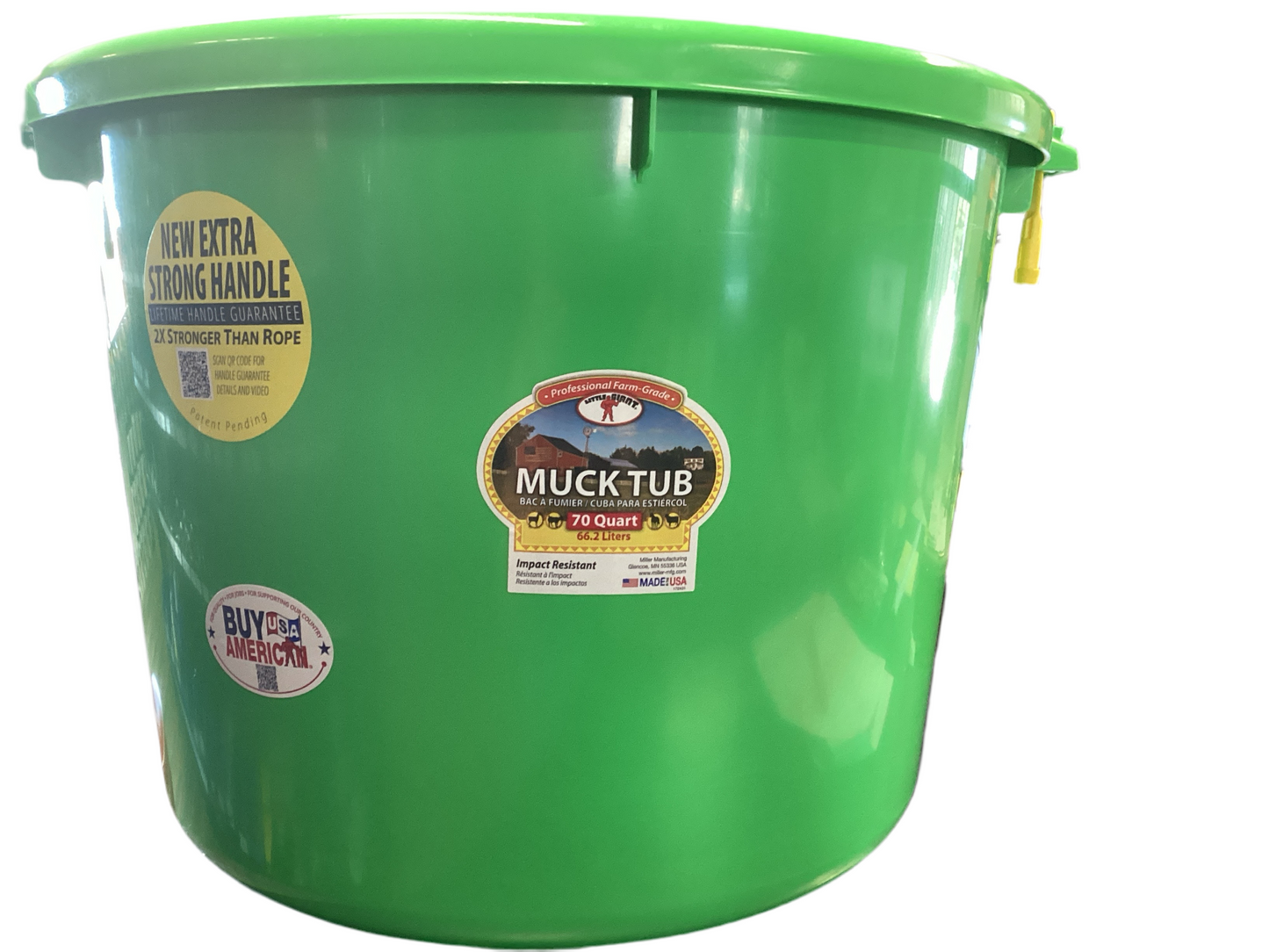 Muck Tub 70QT Green