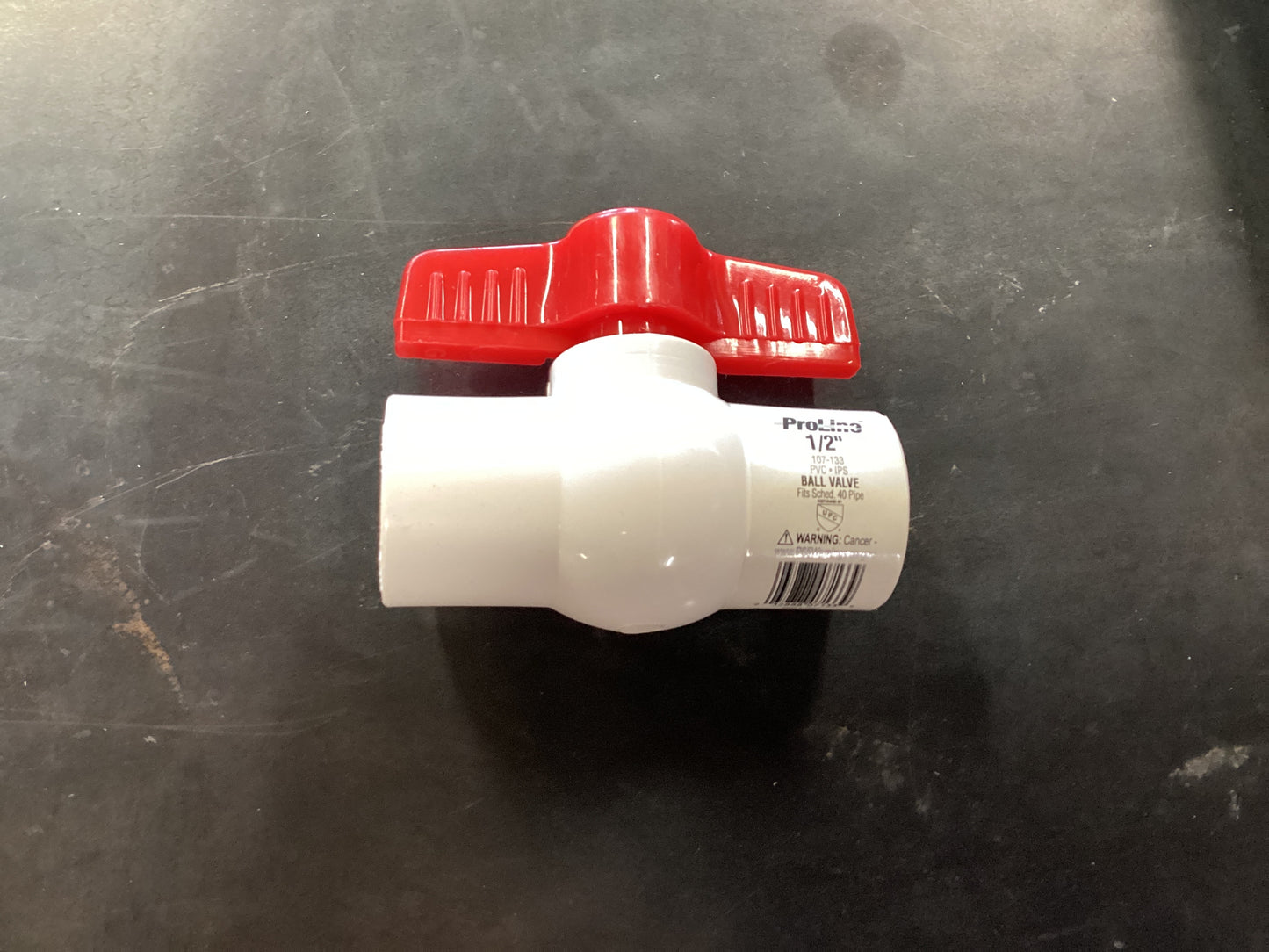 1/2” Ball Valve PVC
