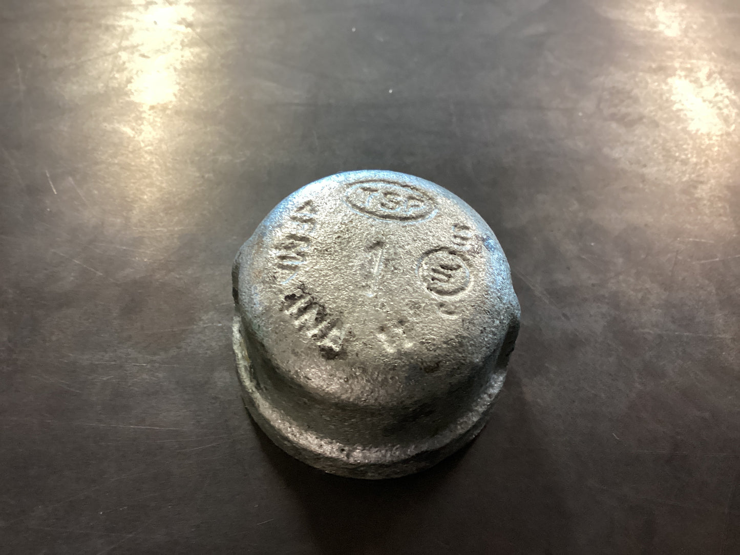 1” Galvanized Cap PVC