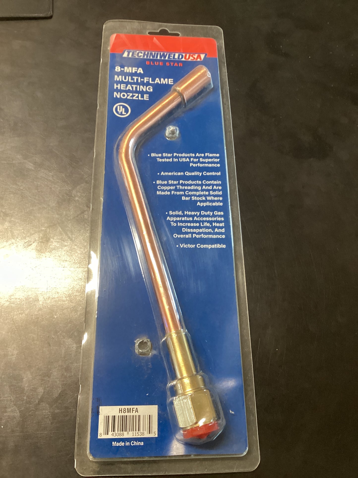 8-MFA Multi-Flame Heating Nozzle