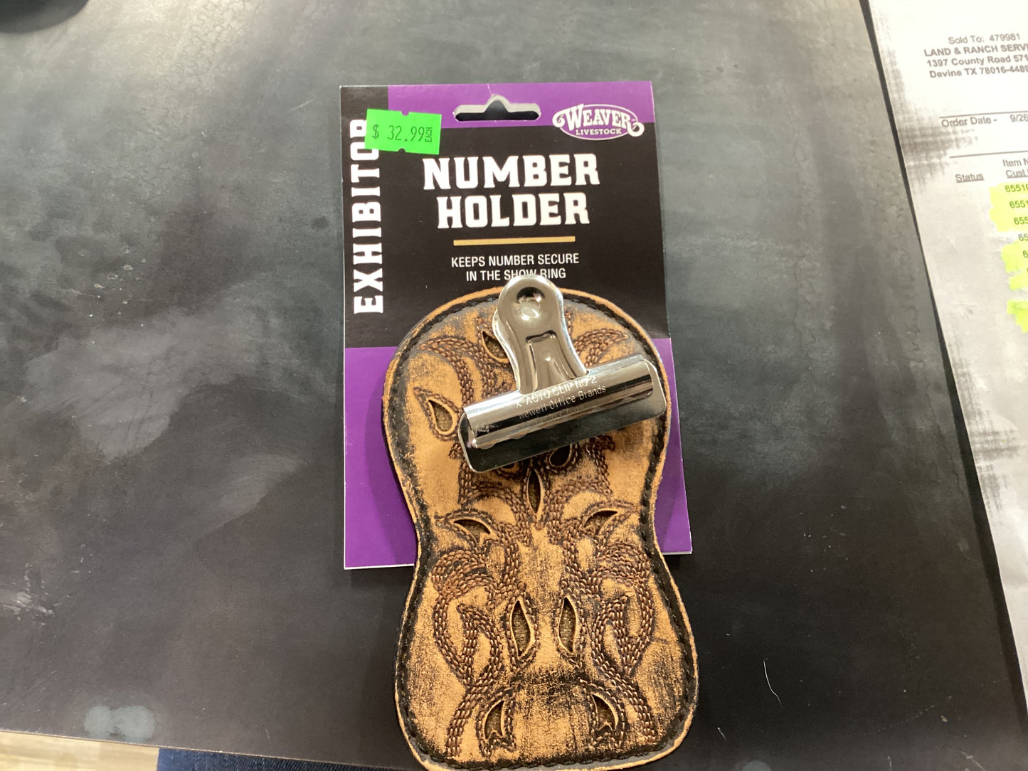 Frontier Number Holder