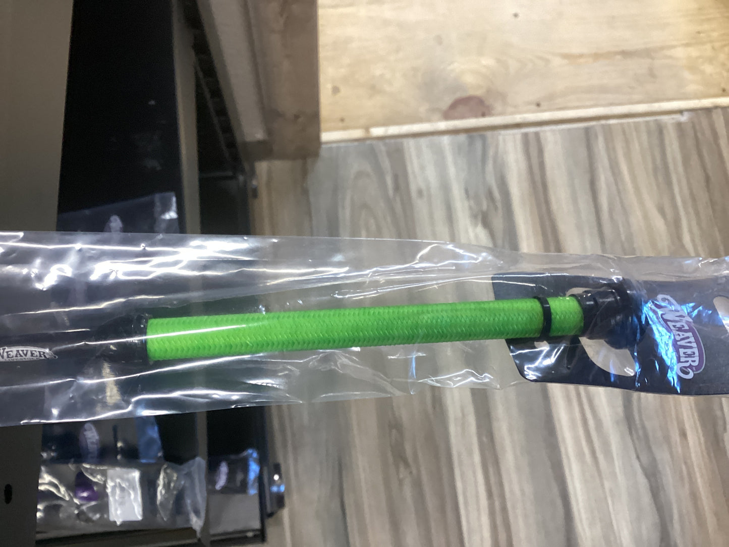Weaver 36” pig whip lime green