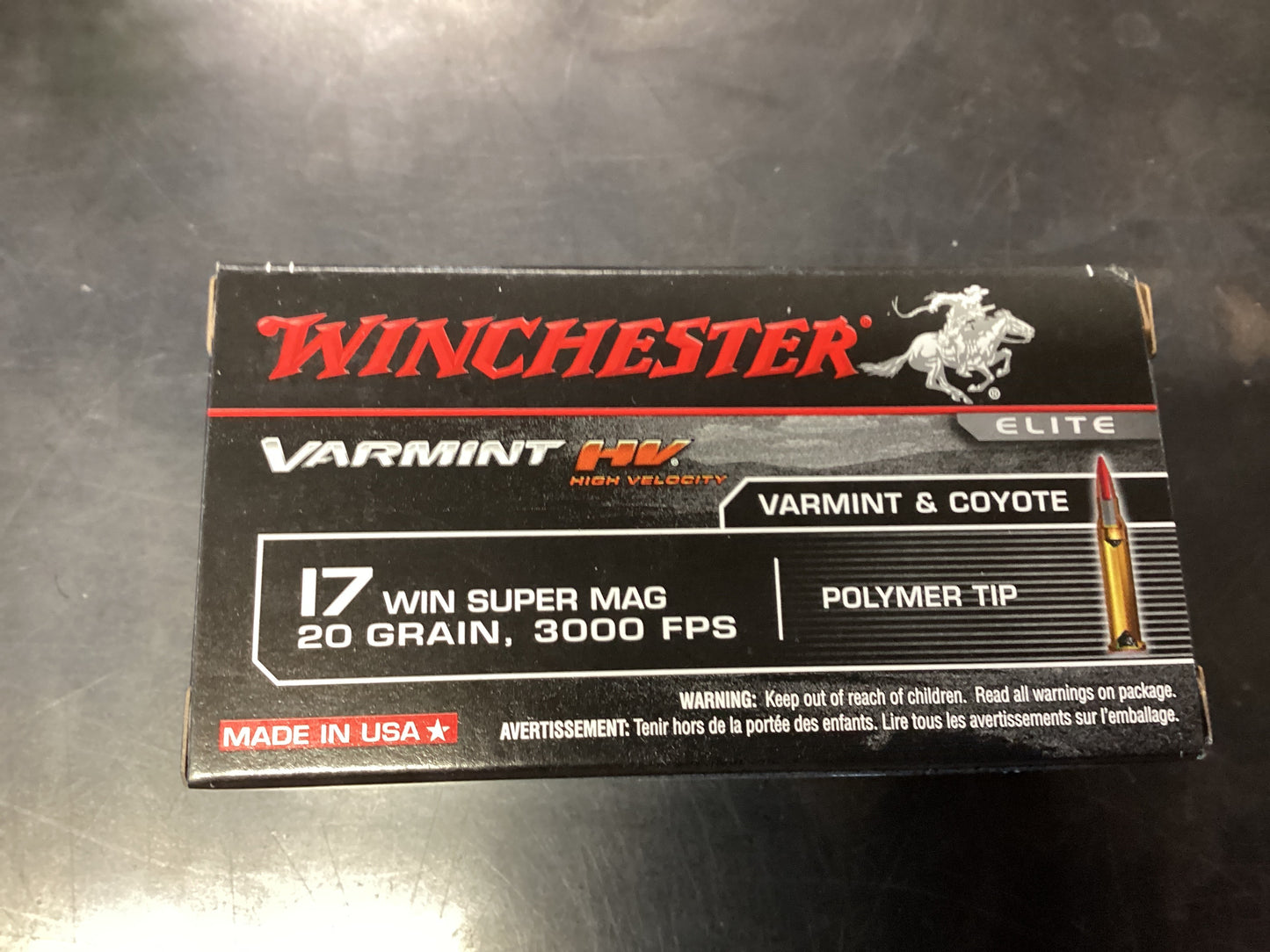Winchester 17 Win Super Mag