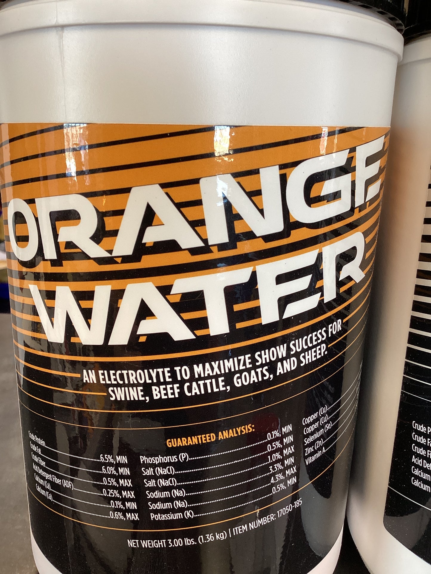 Orange Water