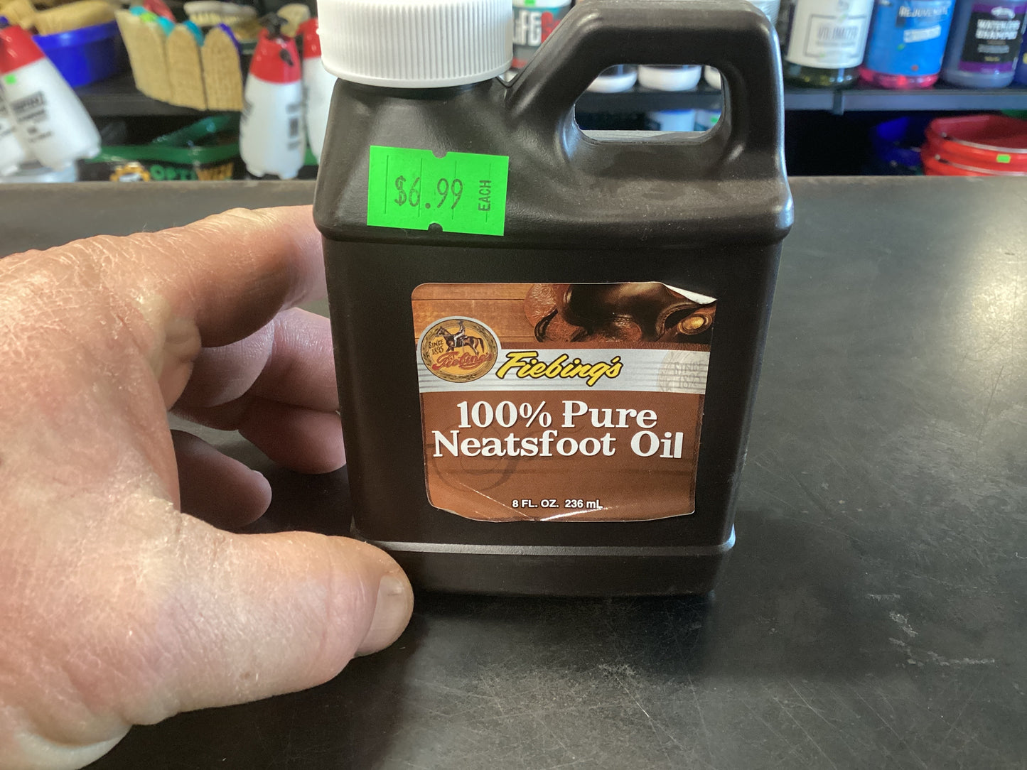 100% Pure Neatsfoot oil 8oz.