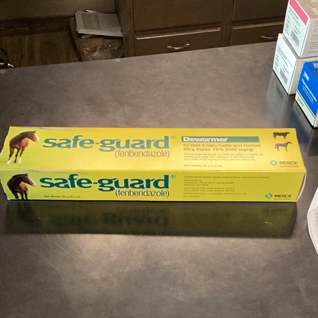 Safe-Guard Dewormer for Cattle & Horses