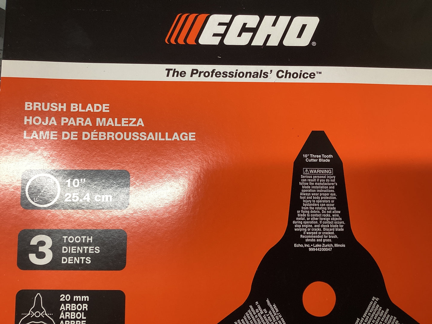 Echo Brush Blade 10”