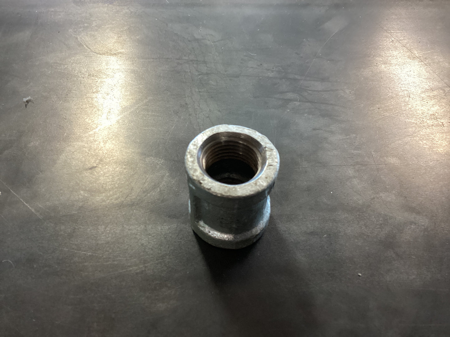 1/2” Galvanized Coupling PVC