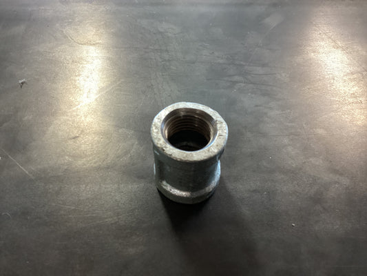 1/2” Galvanized Coupling PVC