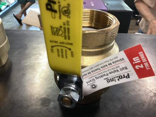 2” Ball Valve Brass