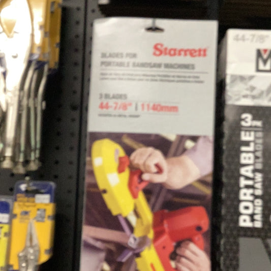 Starrett blades 44-7/8”